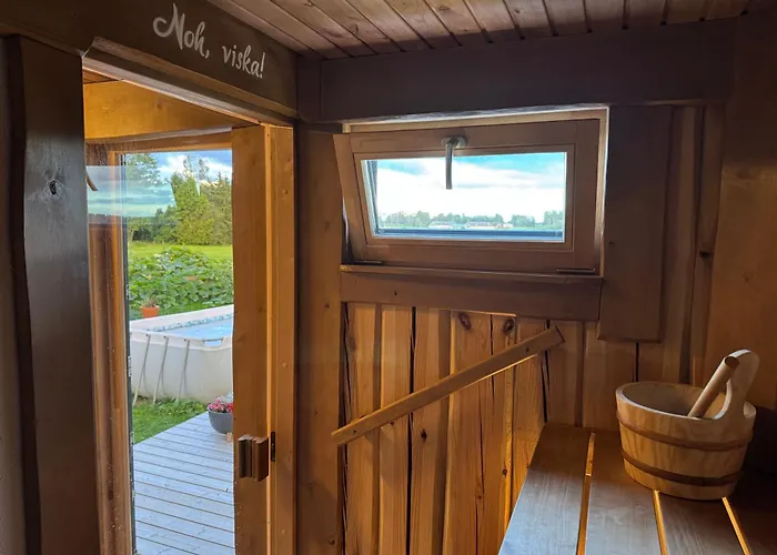 New Sauna House In Near Tartu Holiday home